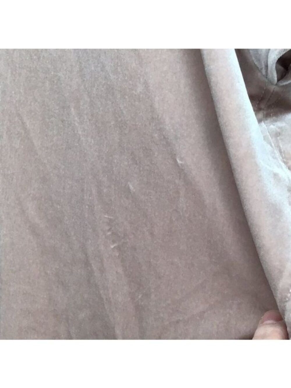 Madewell Velvet Short-Sleeve Top In Blush Pink XXS Womens Casual Loose Fit Blous - Picture 7 of 11